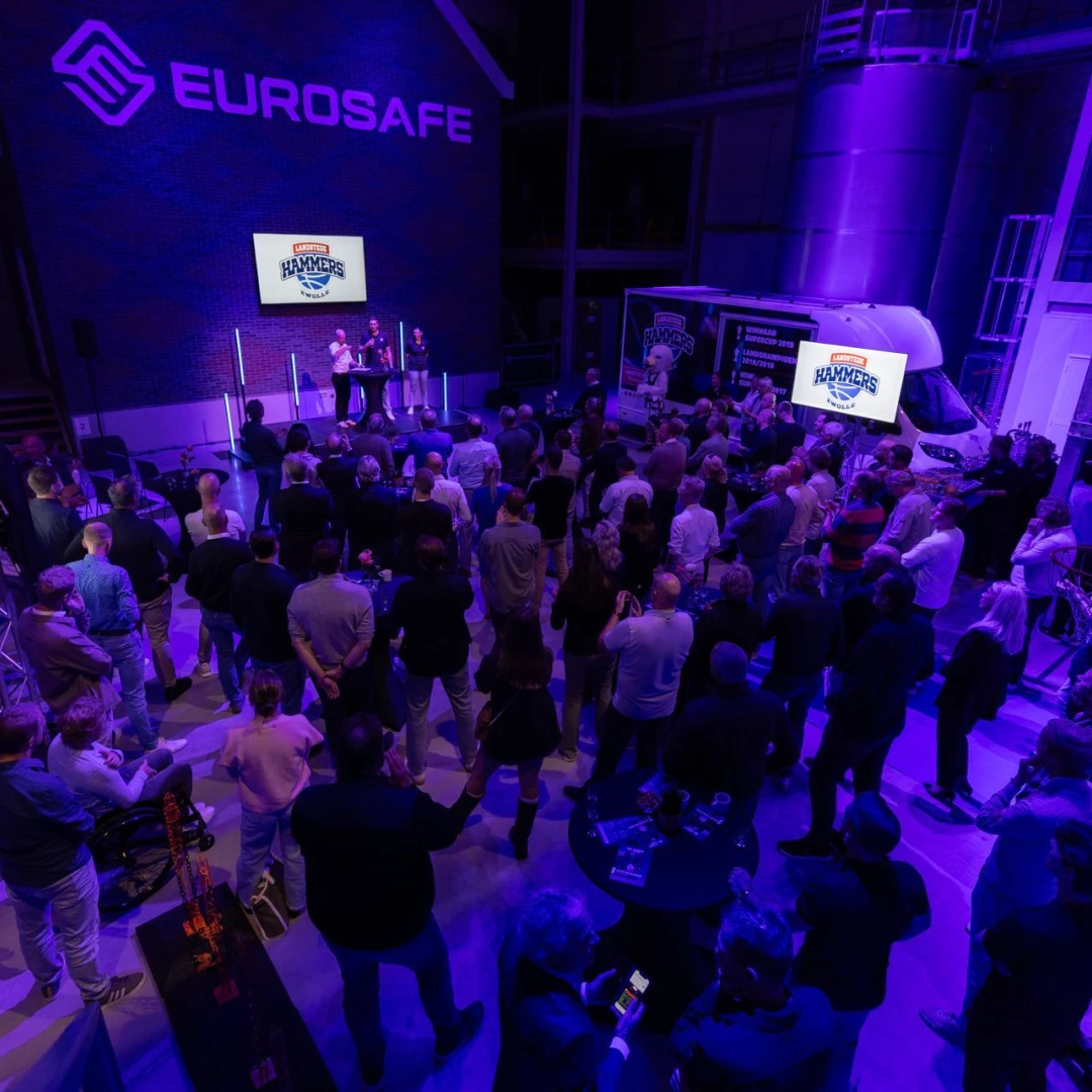 de kick off van het seizoen 2025-2026 van de Landstede Hammers