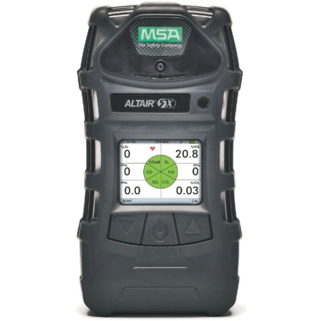MSA Altair 5x met waardes