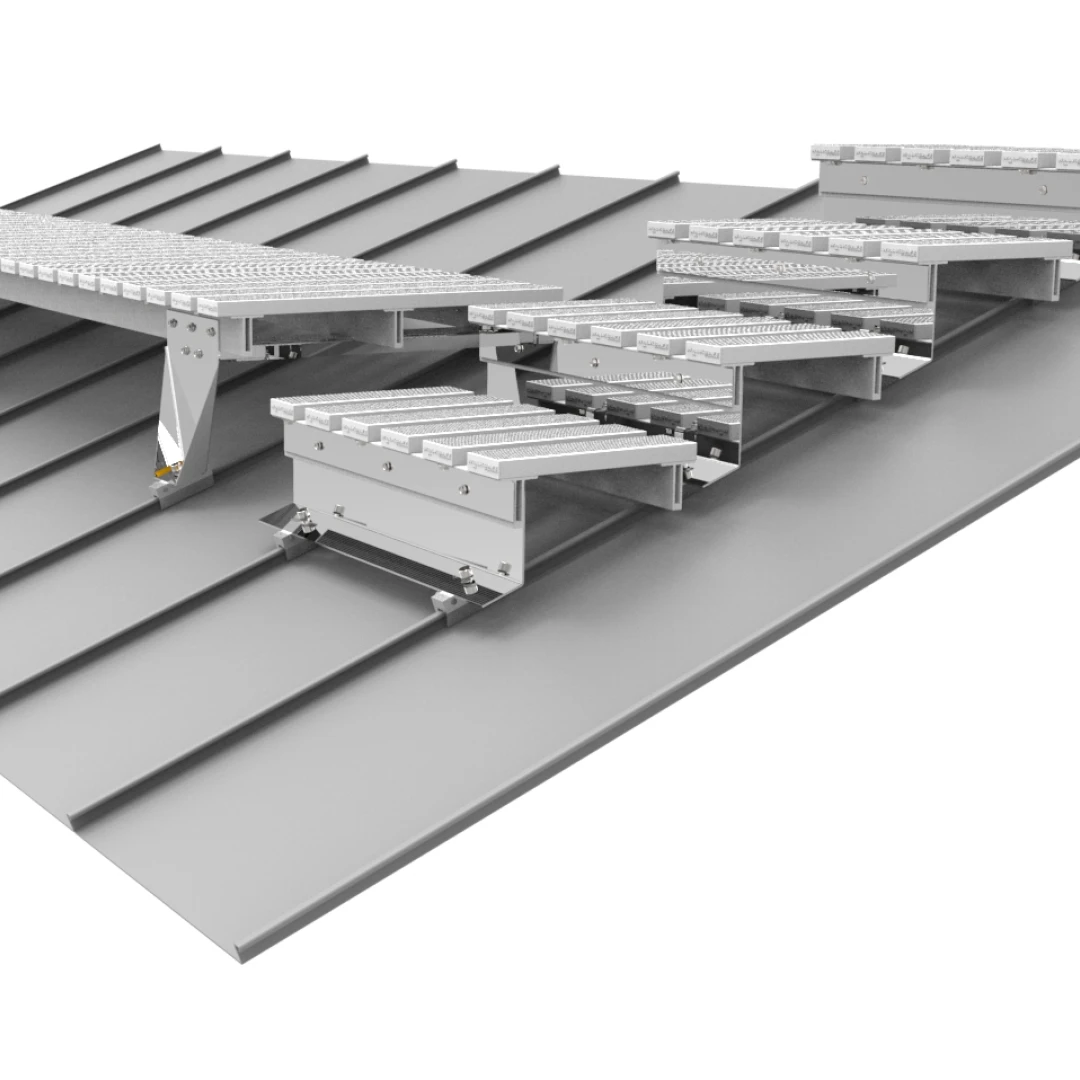 Steps and levelled walkway233