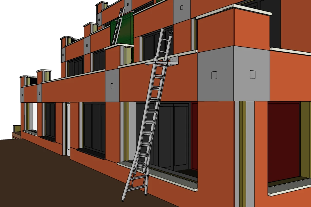 Ladder BIM 3D tekenen