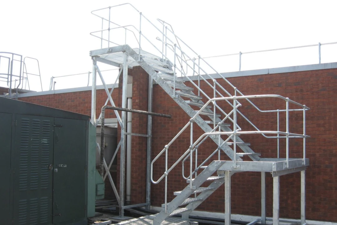Steps & Stairs Inspection - Fire Escape Testing - Asda Tilbury Staircase