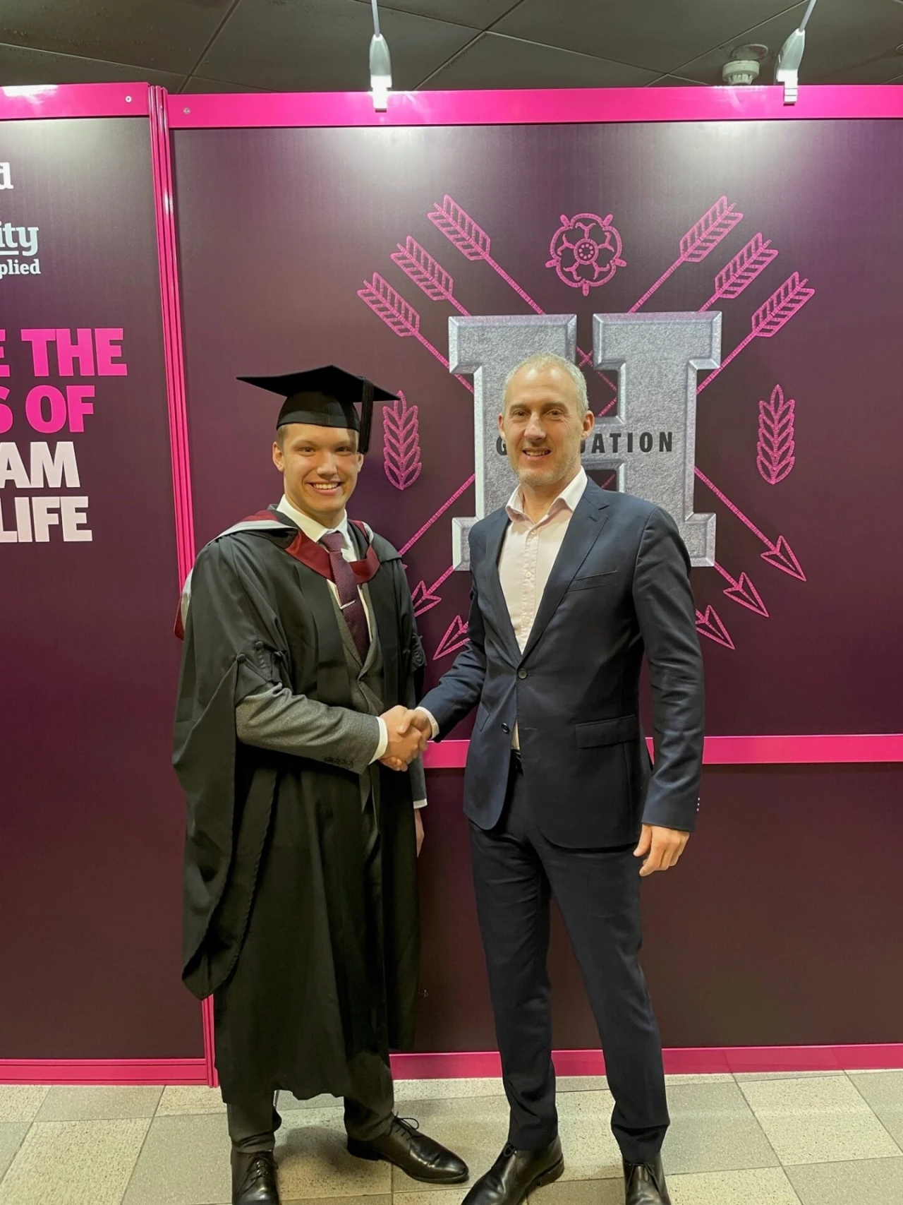 Josh Horobin's graduation