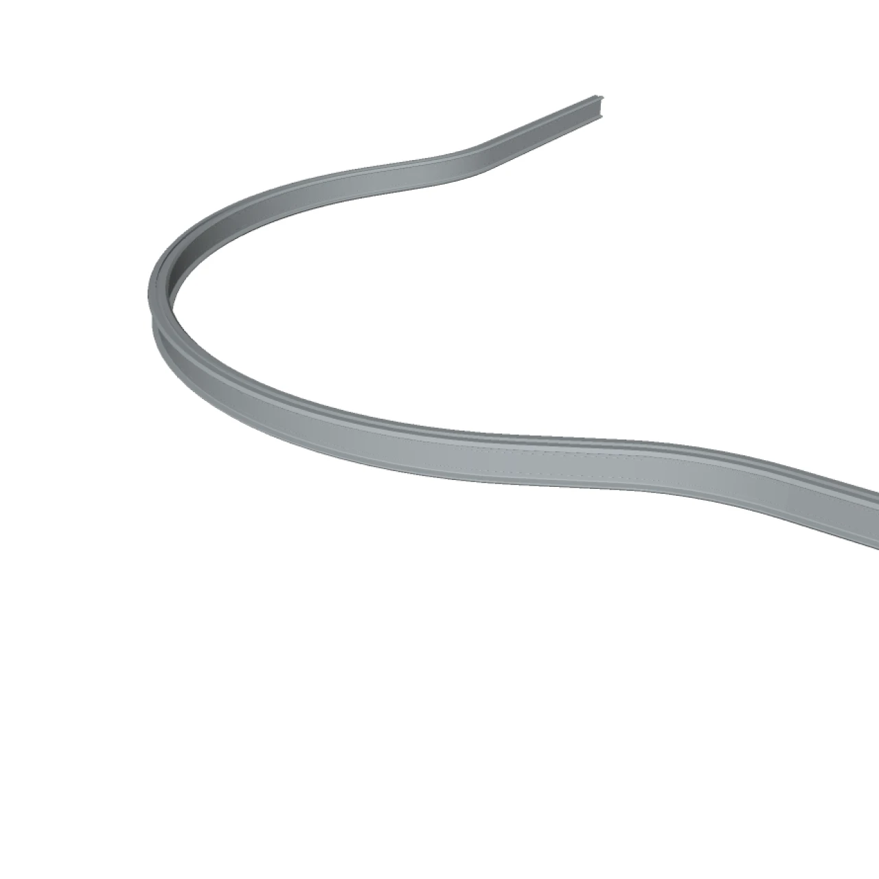 3D tekening van stalen bocht