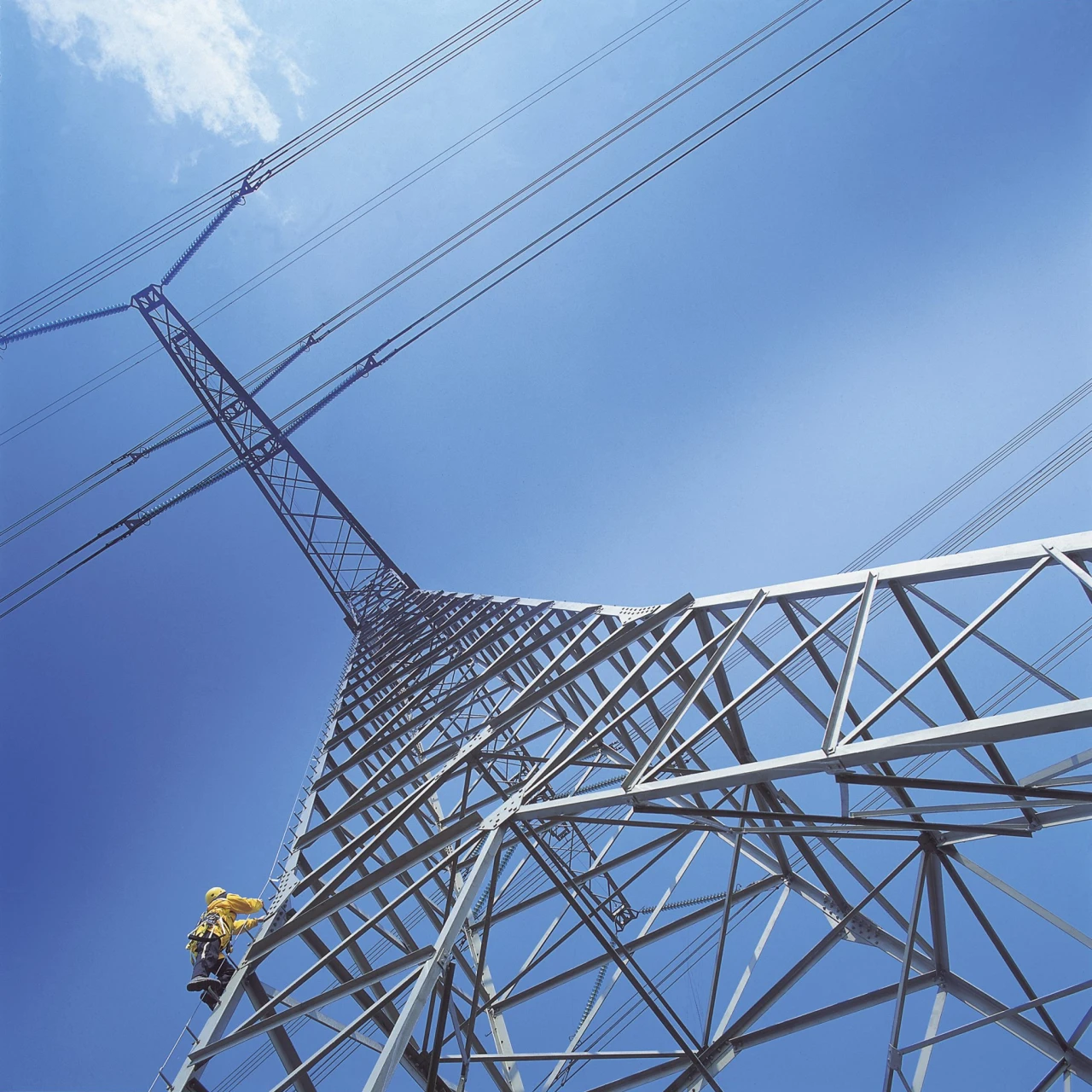 TowerLatch Vertical cable system on Electricity tower Eurosafe Solutions