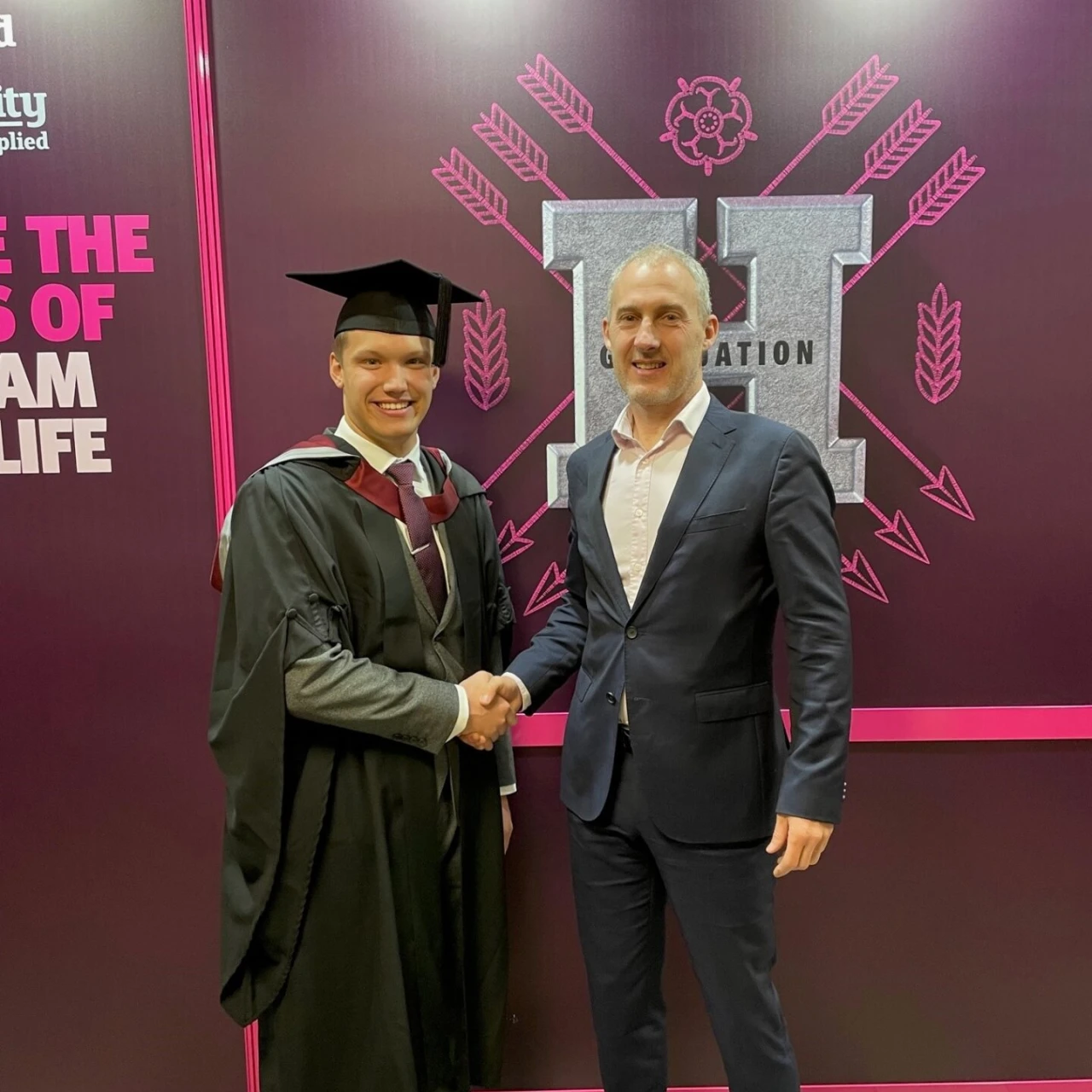 Josh Horobin's graduation