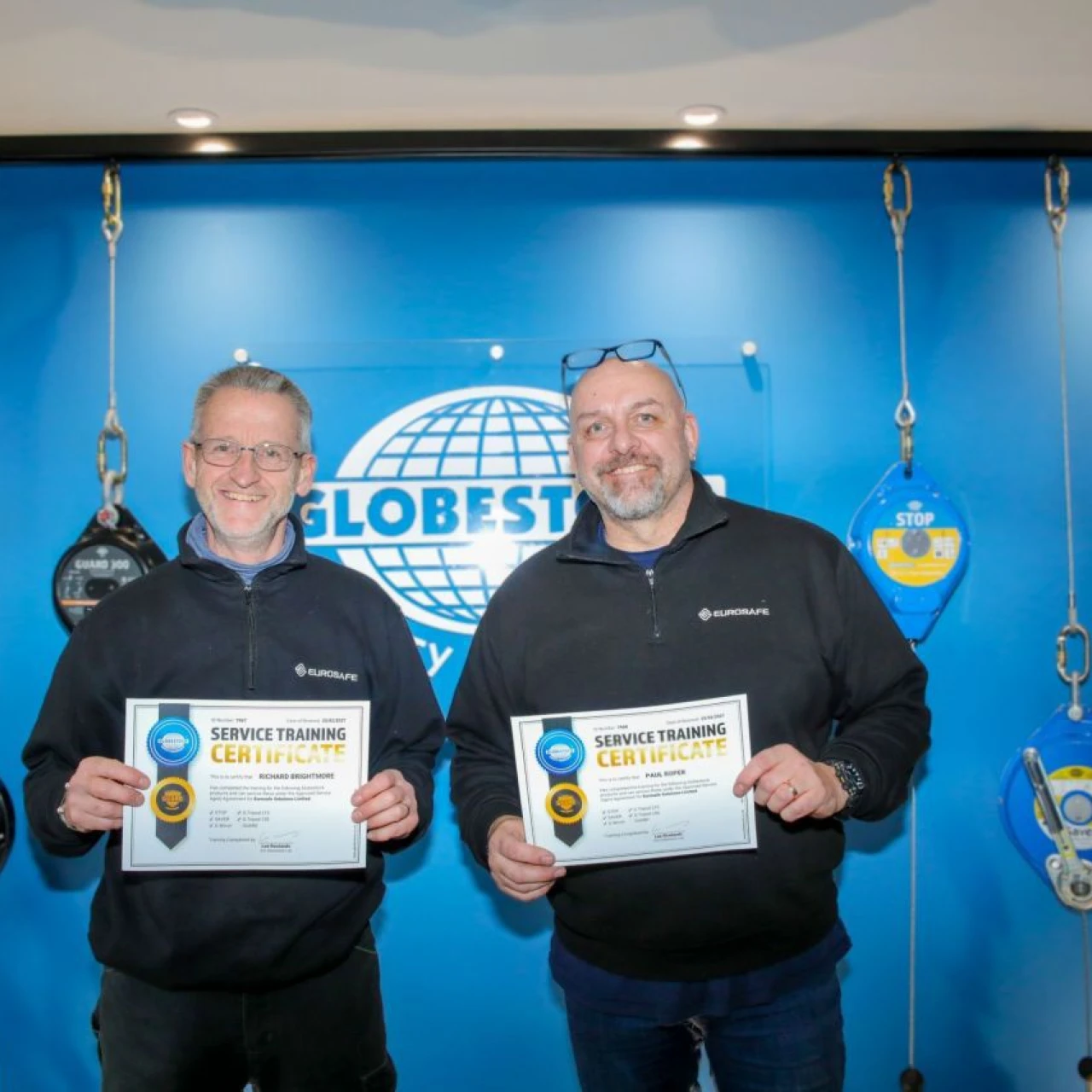 Globestock Service Training Certificates