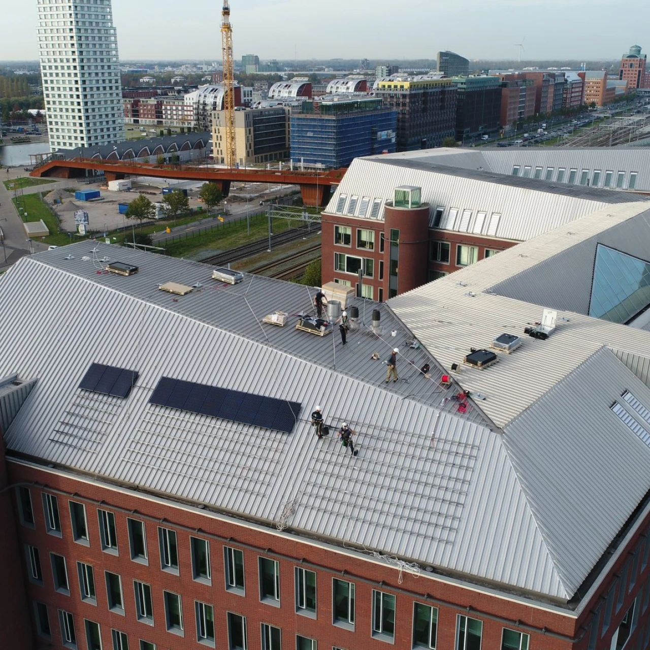 Essent Head Office - PV panel installation