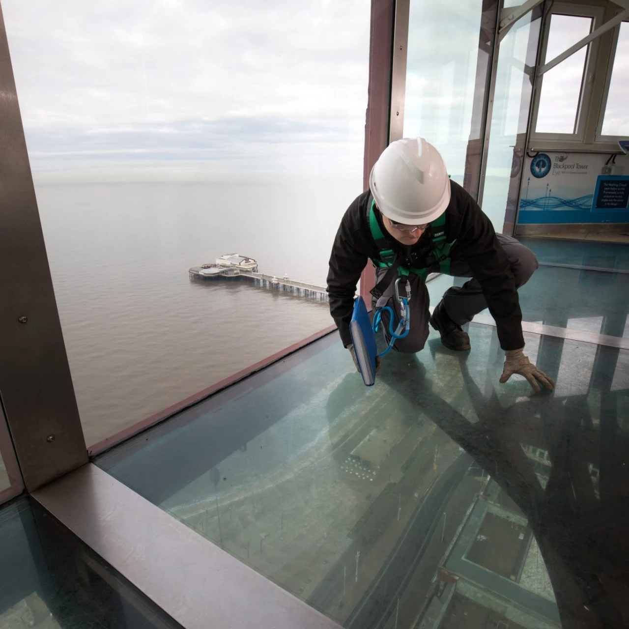Valbeveiliging op The Blackpool Tower UK