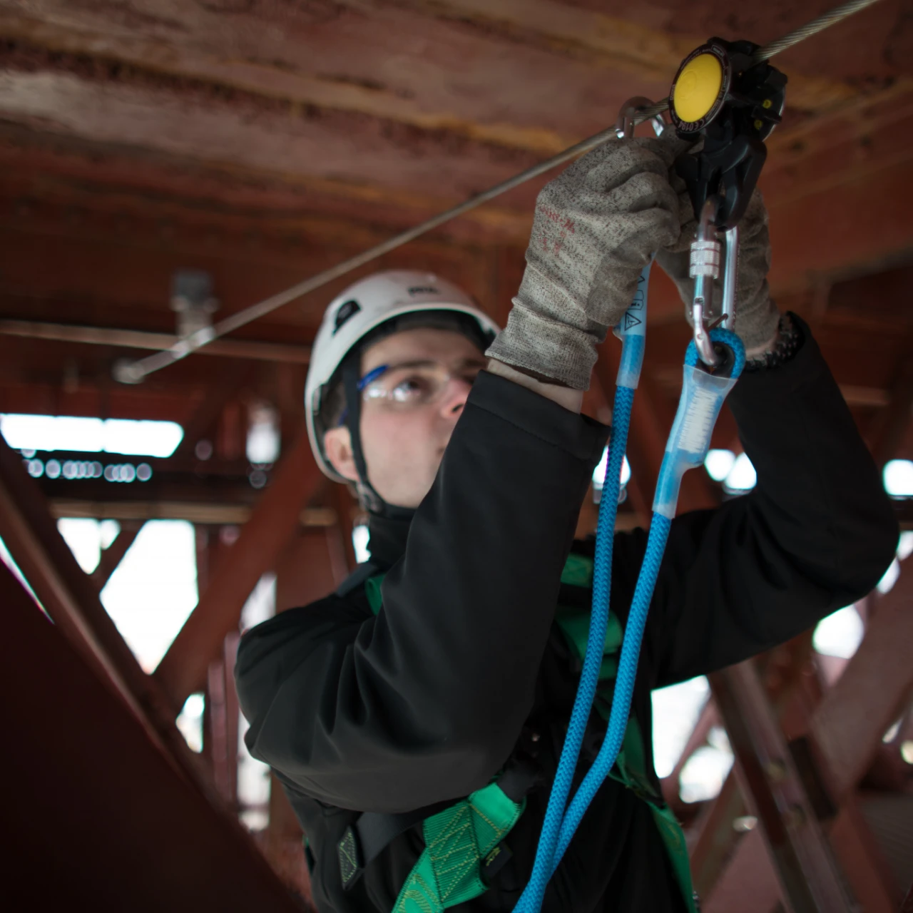 Installatie valbeveiliging