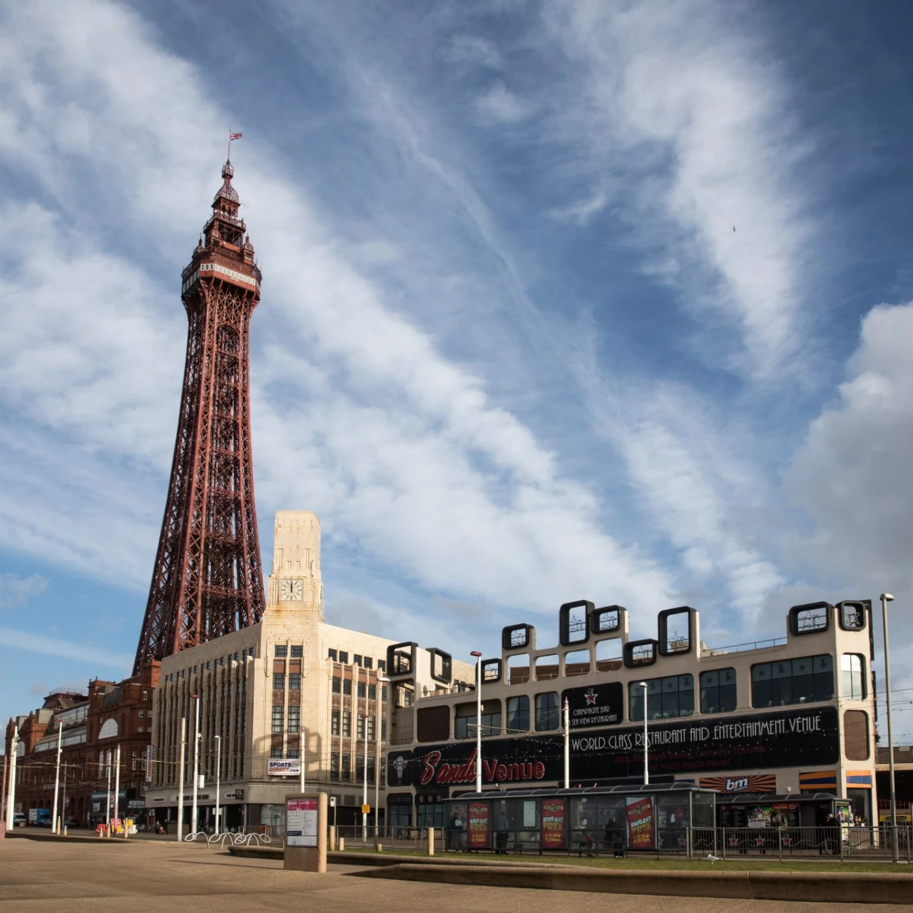 Valbeveiliging op The Blackpool Tower UK