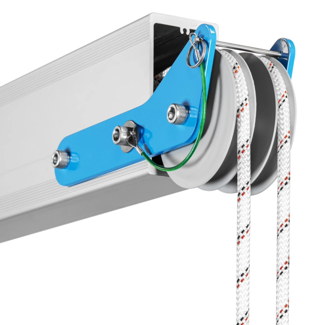 Davit system for rope access