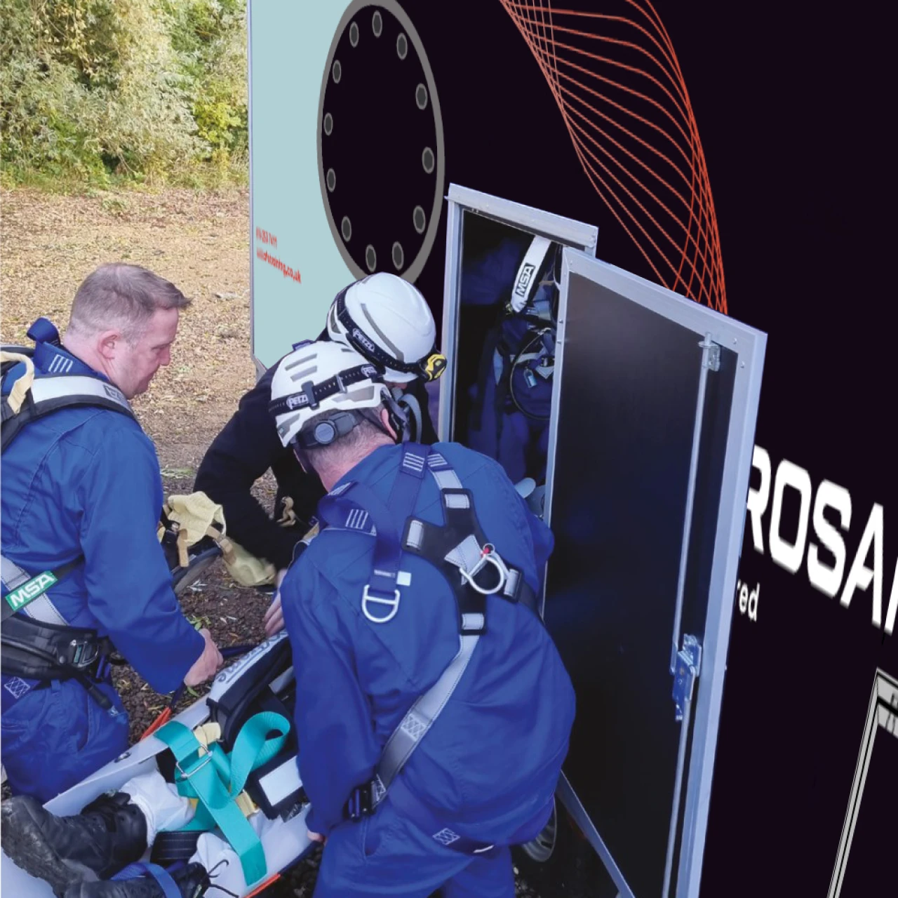 Mobile Training Unit for Confined Space Training