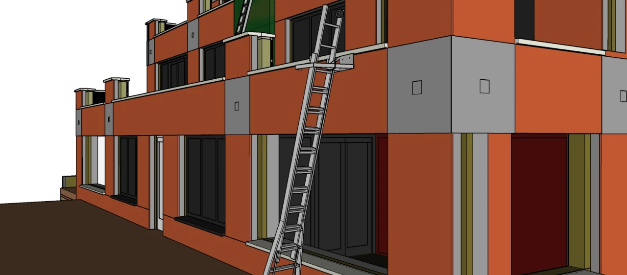 Ladder BIM 3D tekenen