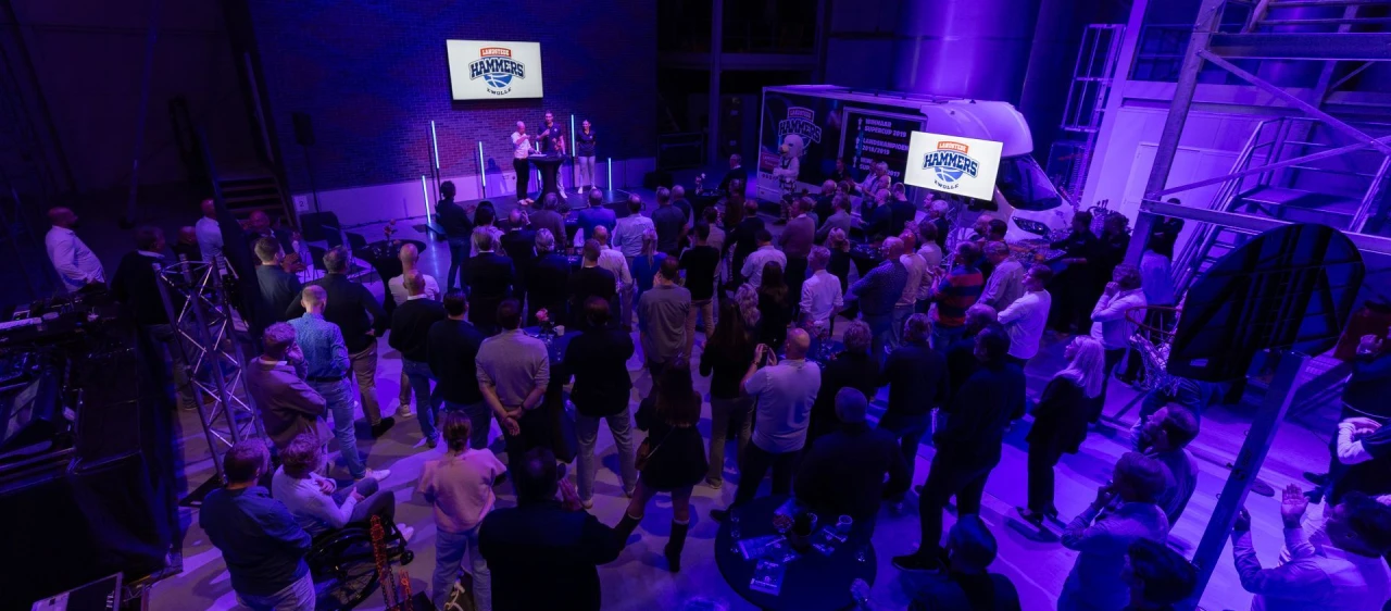 de kick off van het seizoen 2025-2026 van de Landstede Hammers