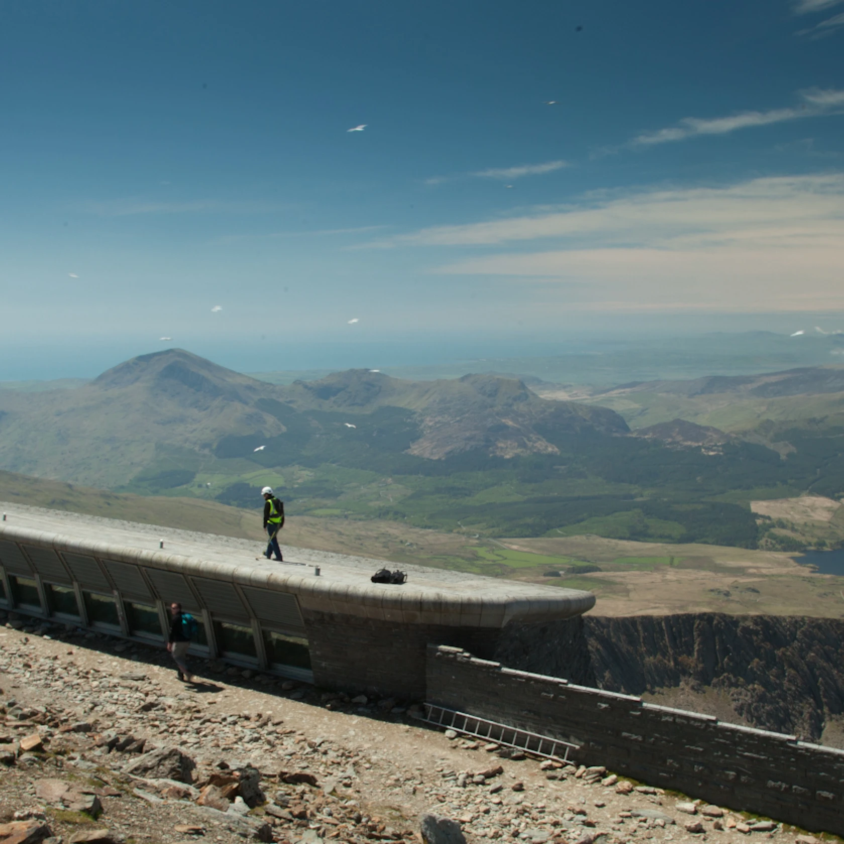 Snowdon Summit - ManSafe system test & inspection