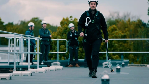Rooftop Worker training - Working at Height training