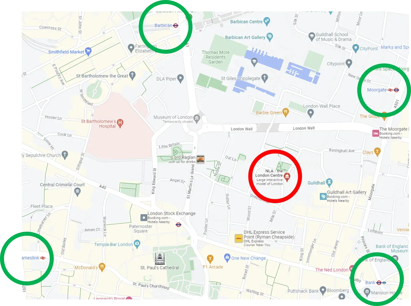 FADE conference venue map